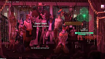 Enchanted gay furry anime game porn featuring public stadium BDSM orgy