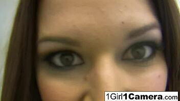 Sexy ann marie rios plays with her pussy