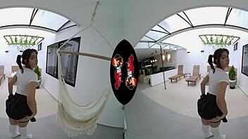 vrlatina cute latina gets her ass pounded in vr