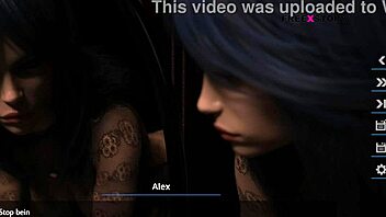 alex fucking tracy's pussy and ass holes from behind in dreams of desire