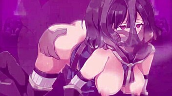 dark of chloe anime game with toys and humiliation