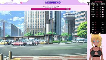 Vtuber lewdneko plays game