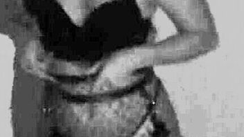 hotwife teases in halloween costume with naughty cosplay moves.