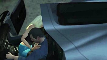 i got a hooker service in gta 5 with michael, feeling so horny.