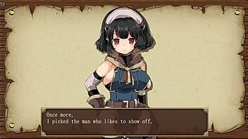 dark of chloe anime game with toys and humiliation