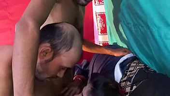 Homemade threesome with teen wife and friend goes viral 😜