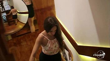 Venusss and Leticia, horny models, orgasm with vibrator after party!
