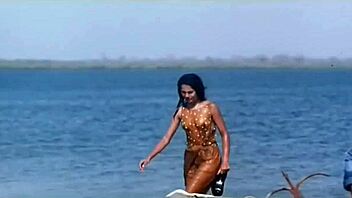 indian actress kitu gidwani appears topless in a french movie with black themes