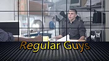 Wow, That Gay Redhead Takes the Director's Big Black Cock!