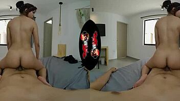 vrlatina cute latina gets her ass pounded in vr