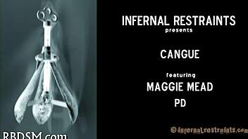 Oh wow, coarse and wild toy plowing her pussy and cunt!