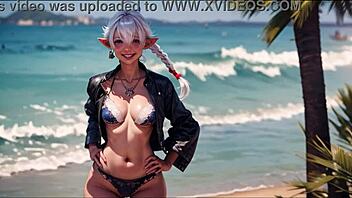 Experience the erotic journey of Alisaie in the world of Final Fantasy XIV