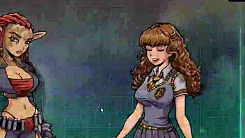 Alluring Princess and sexy sluts in comic cartoon porn