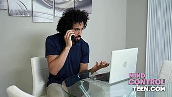 Temporary Girlfriend Gets FUCKED in Interracial Spooning