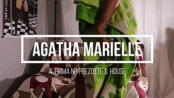 AGATHA MARIELLE fucks MONSTER COCK in PREZOTTE'S house, so SEXY!