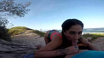 Girl Fucks Publicly On Beach For Car Help - Sumaya Ganesha