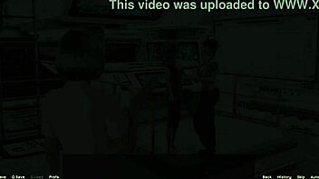 Sexy Indian mom gets naughty in space adventure game
