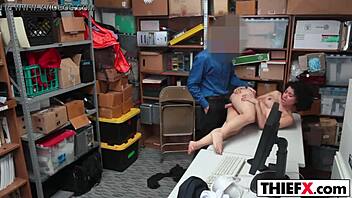 Sultry Gal Thief Gets Punished