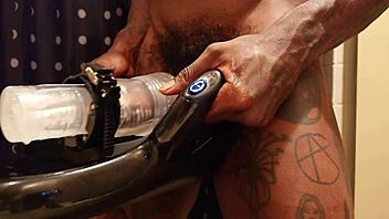 bbc hallelujah johnson masturbating solo with universal launch