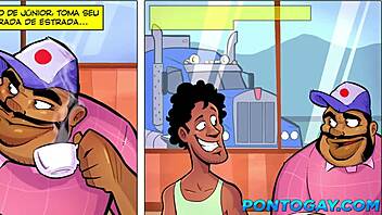 Br69 A Rodovia Do Sexo - Virgin Hiker Gives Ass to Horny Trucker!