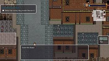 Detective girl fights old man and giant robot in steam city part 7