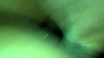 Ebony Creampie Close-Up With Monster Cock In Wet Pussy