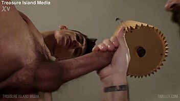 Fit Top Mouthfucks Gay Guy with Deepthroat and Swallow