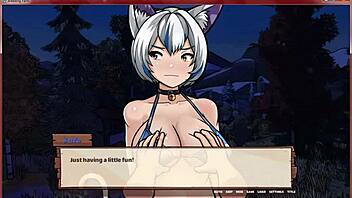 Teen 18+ slut creampies in Breeding Farm Part 11 game.