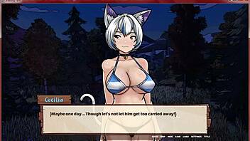 Teen 18+ slut creampies in Breeding Farm Part 11 game.