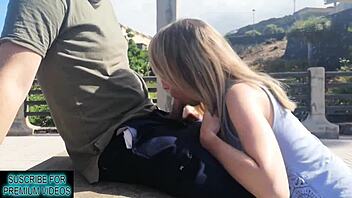 Fast and furious sex with an international partner in a dangerous location