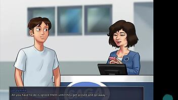 Summertime Saga 36 • Hot Brunette Teen Blows Me Wild