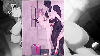 keqing hentai compilation genshin impact. anime with suggestive scenes.