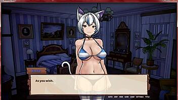 Teen 18+ slut creampies in Breeding Farm Part 11 game.