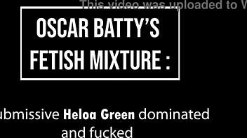 Brazilian Cutie Heloa Green Dominated and Fucked Hard by Huge Cocks in DP