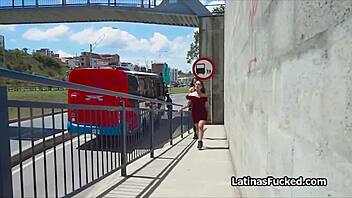 I drill oily latina amateur