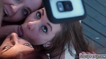 gym orgy with teen handjob and blonde