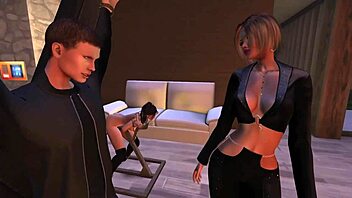 Shared lover reveals her kinky side in BDSM encounter