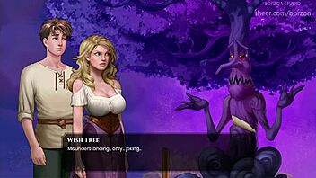 wal - 42 - are you crazy big tits blonde with axe chop his wooden dick