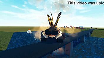 Godzilla and Mothra engage in intense sex battle on Roblox