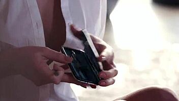 European Babe Gives Footjob and Gets Jizzed in High Definition