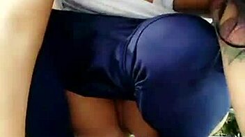 Sexy Colombian Woman In The Park