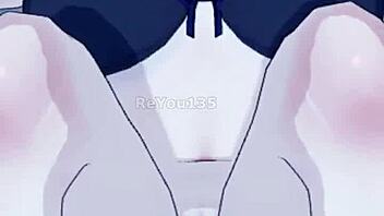 the new employee in the game is mature with big tits