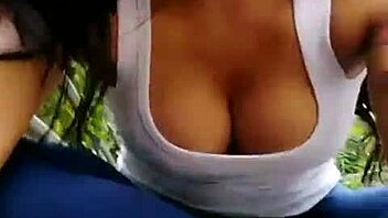 Sexy Colombian Woman In The Park