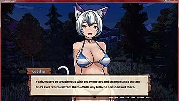 Teen 18+ slut creampies in Breeding Farm Part 11 game.