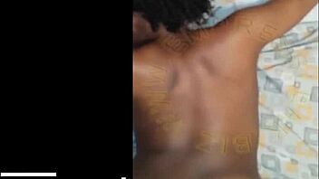 African girl takes it like a champ in doggy style