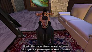 Shared lover reveals her kinky side in BDSM encounter