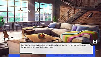 Manage a talent agency for attractive male idols in a 2D dating sim