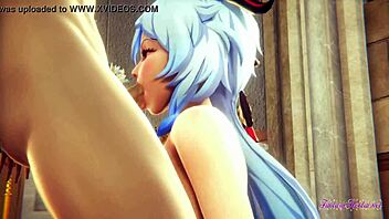 ganyu sucks and fucks in genshin church