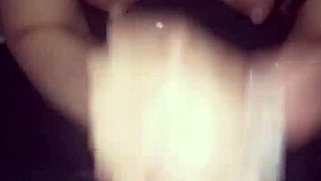 argentinian wife getting tit groping and handjob to cumshot