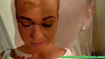 i cum asking for that euro blonde facial pov blowjob sucking